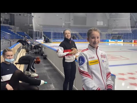 Видео: VLOG#8 |  Предолимпийские сборы в Красноярске | подготовка к Пекину 2022 | фигурное катание