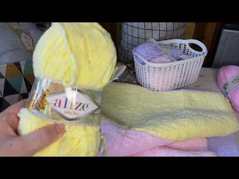 Видео: ВЛОГ: ГОТОВЫЙ ПЛЮШЕВЫЙ ПЛЕД ДЛЯ НОВОРОЖДЕННОГО! ПИНЕТКИ БЕЗ ШВА! ПОКУПКИ ДЕТСКОЙ ПРЯЖИ!