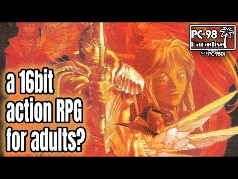 Видео: Xak III: The Eternal Recurrence (PC-98 Paradise) — 16-битная экшен-RPG для японских ПК и TurboGrafx