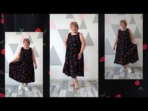 Видео: Повторяю самое любимое платье. Модное и удобное платье бохо с необычной линией талии