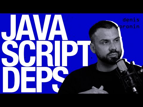 Видео: Управление зависимостями в Javascript заходит на новый виток?