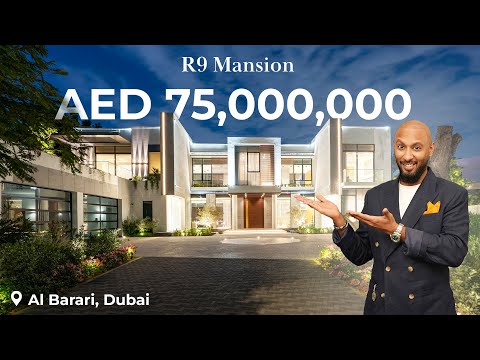 Видео: Внутри Особняка R9 за 75 000 000 дирхамов ОАЭ в AL BARARI DUBAI - Назиш Хан