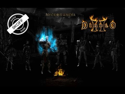 Видео: Diablo 2: билд некромант призыватель (necromancer summoner)