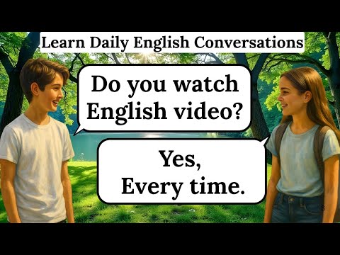 Видео: Ежедневные диалоги на английском для начинающих | Легко говорите по-английски в реальной жизни