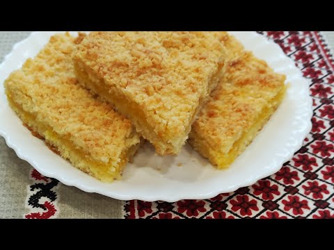 Видео: Экспресс пирог за 10 минут с апельсиновой начинкой. Очень вкусно.