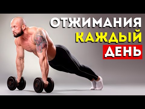 Видео: Вот Что Будет с Вашим Телом, Если Отжиматься Каждый День (Впечатляет)