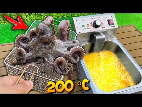 Видео: ЧТО ЕСЛИ ПРИГОТОВИТЬ ОСЬМИНОГА во ФРИТЮРЕ и СЪЕСТЬ ЕГО...?!