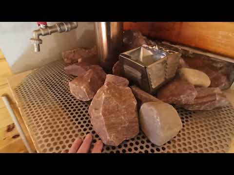 Видео: Баня 6*3, печь Услада 30.