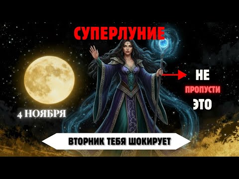 Видео: Избранные: Вот Почему Супер Полнолуние (4–5 Ноября) Изменит Всё! Не Пропустите Это Событие