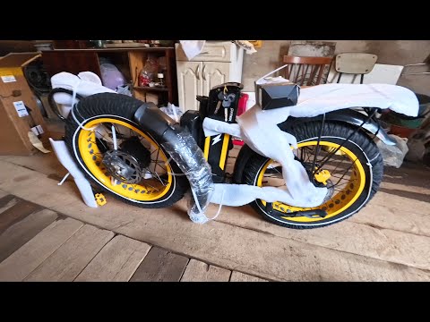 Видео: Приехал электрофэтбайк Minako F11 Dual. Распаковка и герметизация контроллера