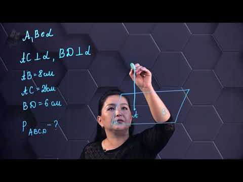 Видео: Түзулердің арасындағы бұрыш. Түзүлердің перпендикулярлығы. Практикалық бөлім. 10 сынып.