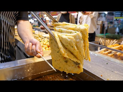 Видео: Потрясающее мастерство! Мастер рыбного пирога - Корейская уличная еда