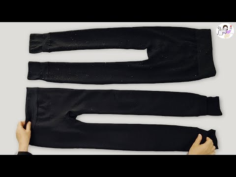 Видео: [DIY] ✂️ Не выбрасывайте старые леггинсы. | Происходит что-то удивительное.