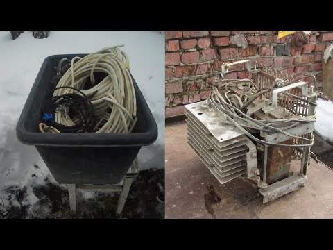 Видео: Сколько меди в старом сварочном аппарате.