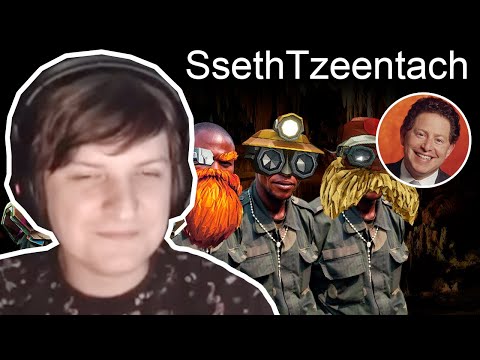 Видео: Шусс смотрит обзор Deep Rock Galactic [SsethTzeentach]