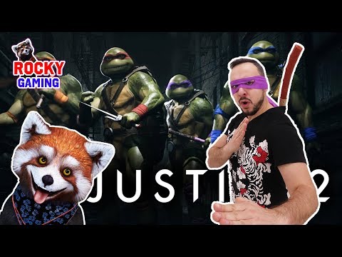 Видео: ЧЕРЕПАШКА НИНДЗЯ ПРОТИВ ФАЕРШТОРМА! Рокки и Папа Роб играют в Injustice 2! Часть 2. 16+