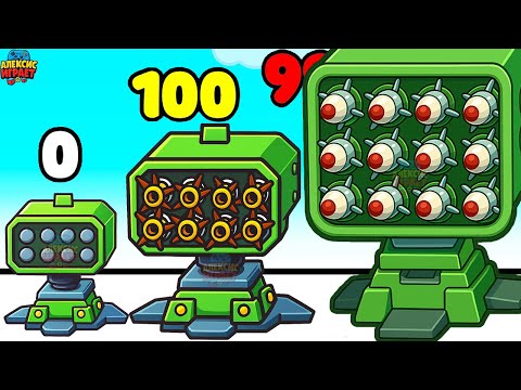 Видео: ВАУ! ЗАРЯДИЛ ЛУЧШИЕ РАКЕТЫ В МИРЕ ЭВОЛЮЦИЯ ПУШЕК Bomb Upgrade Rush