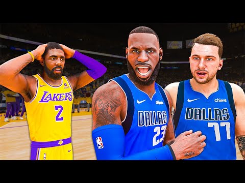 Видео: А что, если бы Леброн предал Кайри?