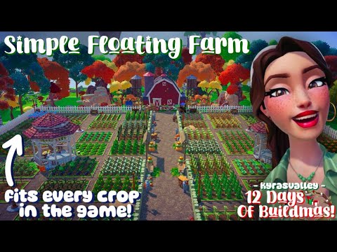 Видео: ПЛАВАЮЩИЙ ОСТРОВ ФЕРМЫ — ПОДХОДИТ ДЛЯ ЛЮБЫХ КУЛЬТУР В ИГРЕ! — #12DaysOfBuildmas | Долина Кайры