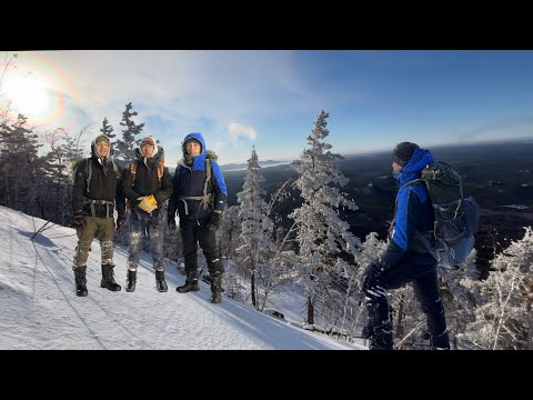 Видео: Зимний Пик Кокшетау (Синюха) -32 морозе Бурабай