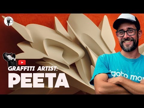 Видео: GRAFFITI ARTIST: PEETA - 3D VISUAL ART (Граффити на русском)