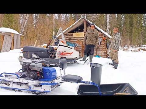 Видео: ДОБИРАЕМСЯ ДО ИЗБУШКИ ОКОЛЬНЫМИ ПУТЯМИ / ПРОВЕРЯЕМ ПРИВАДУ НА МЕДВЕДЯ / КОСОЛАПЫЙ ДО СИХ ПОР НЕ БЫЛ