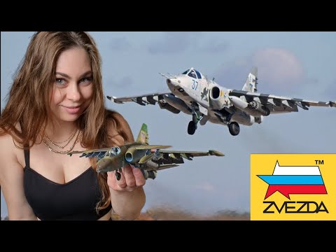 Видео: Су-25 из Афгана. Лучшая модель самолета от фирмы Звезда.