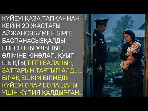 Видео: Күйеуі қаза тапқаннан кейін20 жастағы Айжанды сәбимен бірге енесі  ұлының өліміне кінәлап қуып шықты