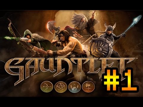 Видео: Кооперативное прохождение Gauntlet #1 [Сумашедшая четверка!]