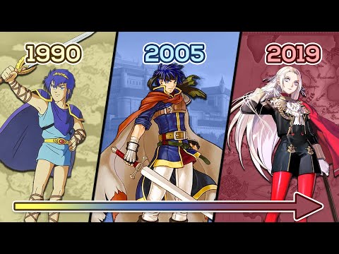 Видео: Эволюция Fire Emblem (1990-2025)