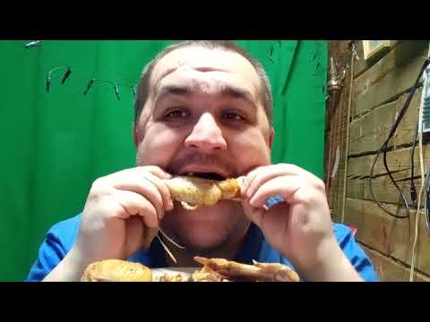 Видео: Обжор - куриные крылышки (не KFC)