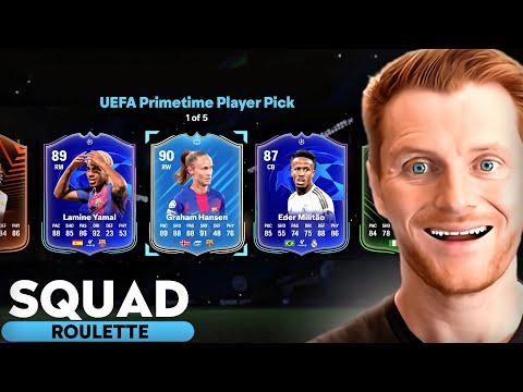 Видео: Рулетка Primetime Pick Squad!!!