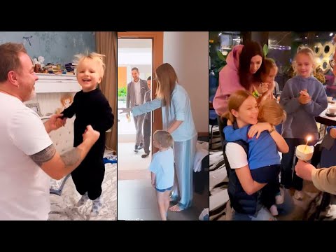 Видео: Наталья Подольская и Владимир Пресняков очень скромненько отметили день рождение младшего сына Ивана