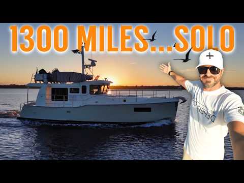 Видео: Из Аннаполиса в Форт-Лодердейл на 40-футовой яхте Explorer… SOLO