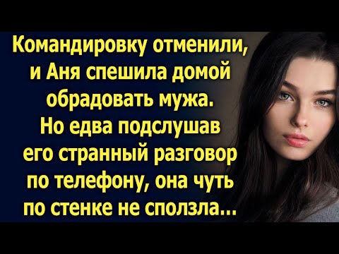 Видео: Командировку отменили, и Аня спешила домой обрадовать мужа, но услышав его разговор…