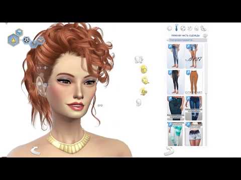 Видео: Создаем симку в The Sims 4.