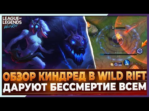 Видео: Wild Rift Новости: 🔥Обзор Киндред в Вайлд Рифт | Как ими играть и, что от них ждать?