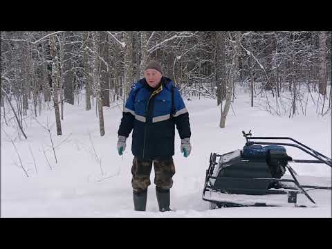 Видео: Двухгусеничный букс справится и с такой задачей!