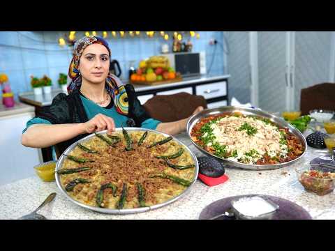 Видео: Баклажанный мутабал и куриный фаттех — непревзойденный вкус! 🔥🤤