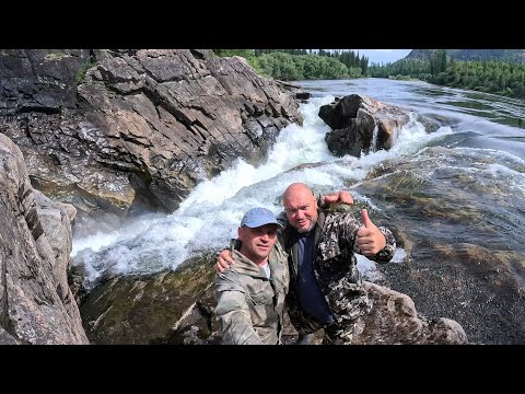 Видео: РЫБАЛКА И ОТДЫХ В ВЕРХОВЬЯХ  ЕНИСЕЯ  часть-1