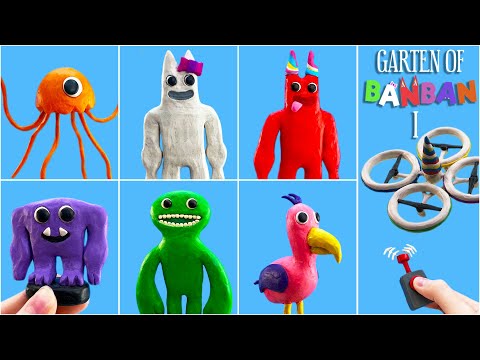 Видео: Все Боссы Детский Сад Банбан ► Garten of Banban | Коллекция ИЗИ Лепка