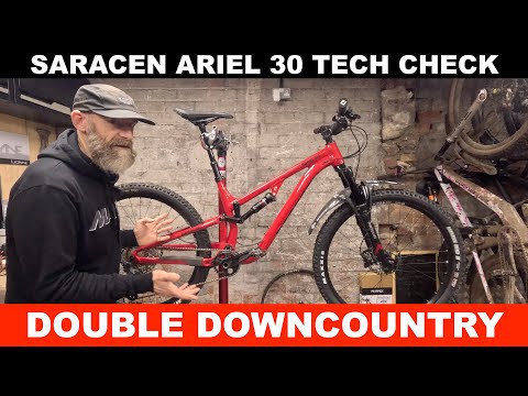 Видео: Проверка технических характеристик Saracen Ariel 30: подробный обзор Double Downcountry