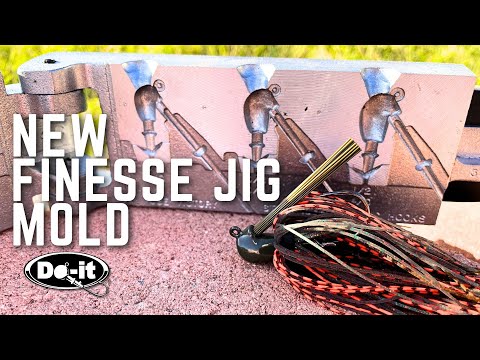 Видео: Как сделать джиги с помощью компактной формы Weedless Finesse Jig Mold