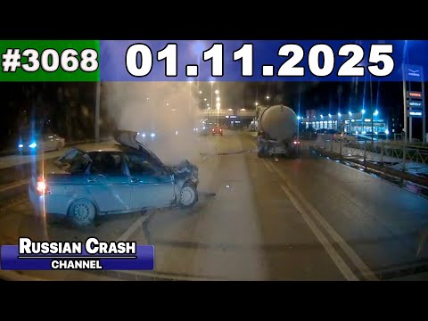 Видео: ДТП. Подборка на видеорегистратор за 01.11.2025 Ноябрь 2025