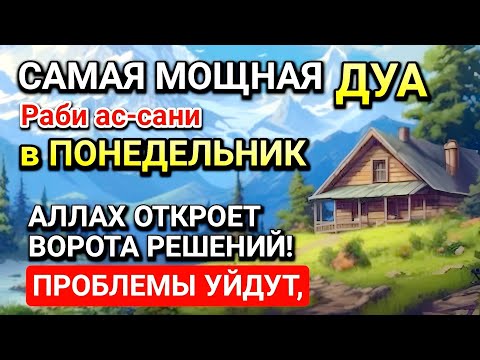Видео: САМАЯ СИЛЬНАЯ ДУА в ПОНЕДЕЛЬНИК! РИЗК, БОГАТСТВО, УСПЕХ, СЧАСТЬЕ!