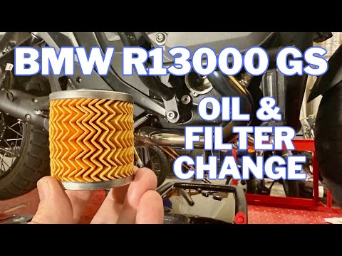 Видео: BMW R1300GS — Замена масла