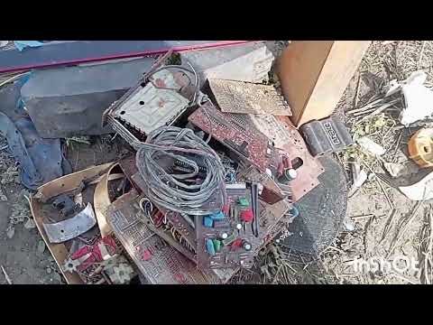 Видео: Нашли золото на свалке . Платы.Медь.