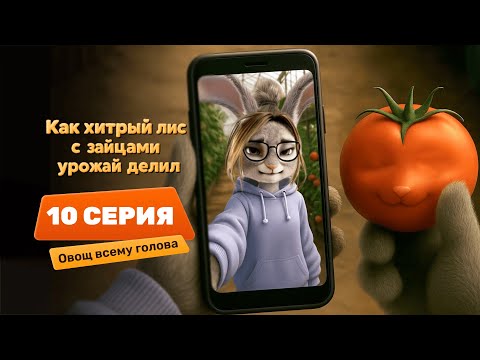 Видео: Cерия 10 – Овощ всему голова | Как хитрый лис с зайцами урожай делил