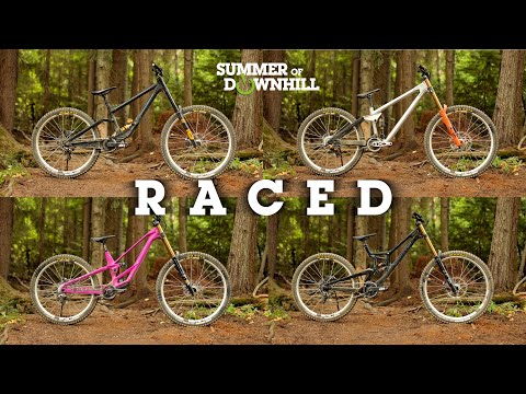 Видео: Какой велосипед для даунхилла самый быстрый? Specialized, Frameworks, Santa Cruz и Orbea