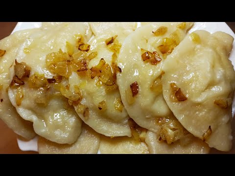 Видео: Вареники с картошкой, просто и вкусно! домашние вареники.